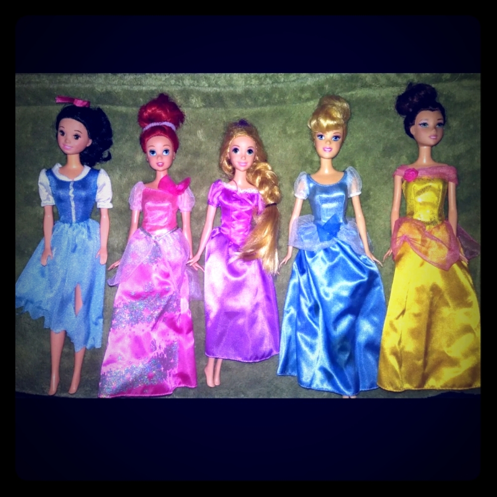 Disney Princess Barbie Dolls